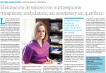 Eliminación de varices con microespuma Eliminación de varices con microespuma
