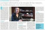 La mejor alternativa a la cirugía de las varices: la escleroterapia con microespuma La mejor alternativa a la cirugía de las varices: la escleroterapia con microespuma